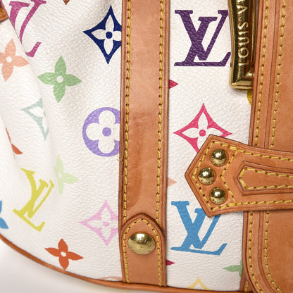 Louis Vuitton Monogram Multicolor Theda GM White 9 of 11