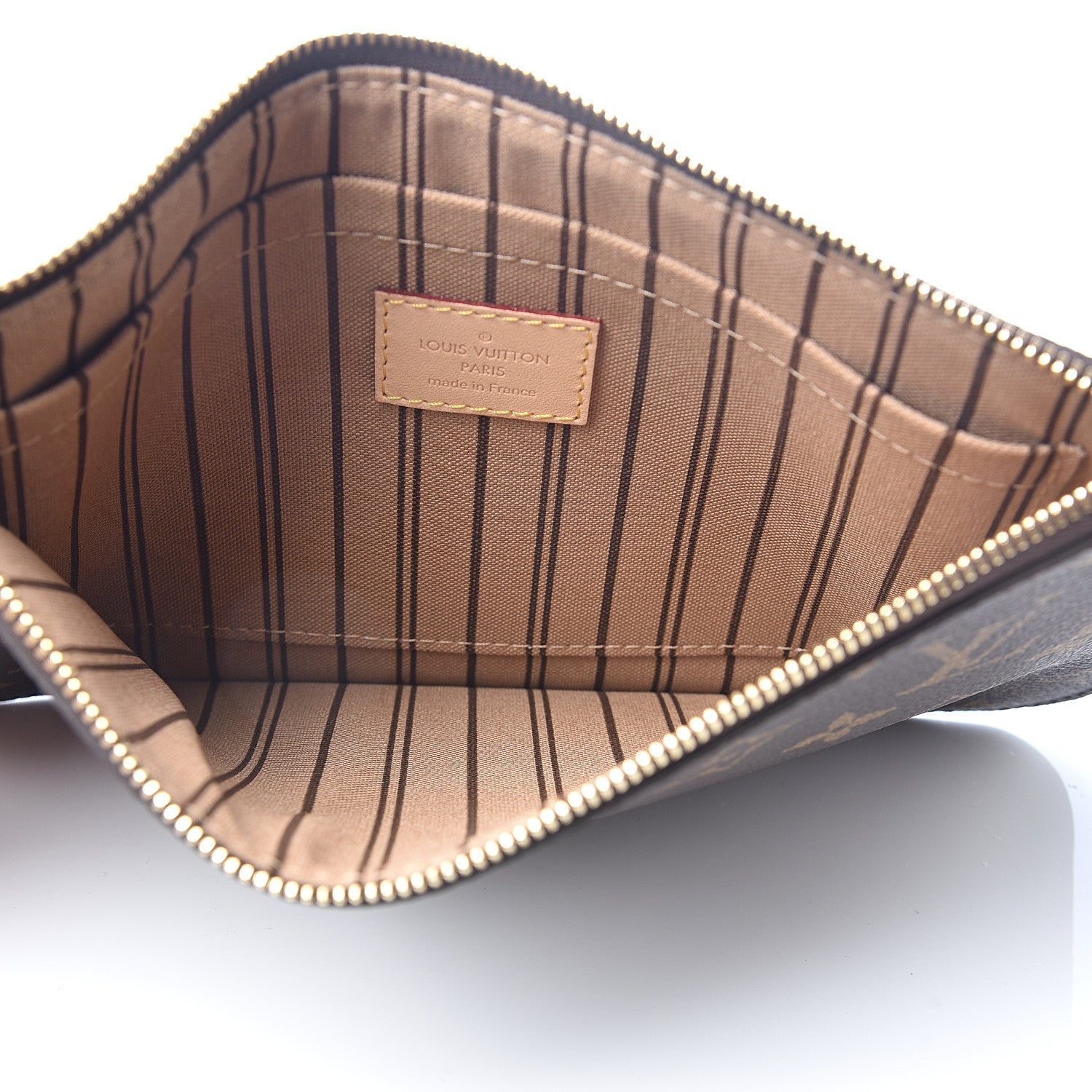 Louis Vuitton Monogram Neverfull MM GM Pochette 4 of 5