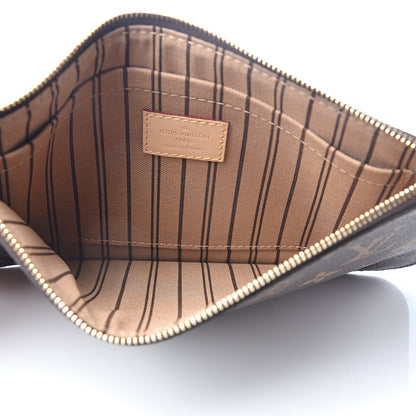 Louis Vuitton Monogram Neverfull MM GM Pochette 4 of 5
