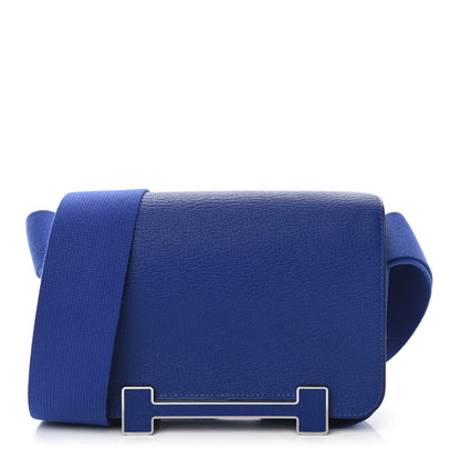 Hermes Chevre Mysore Geta Bleu Electrique 1 of 11