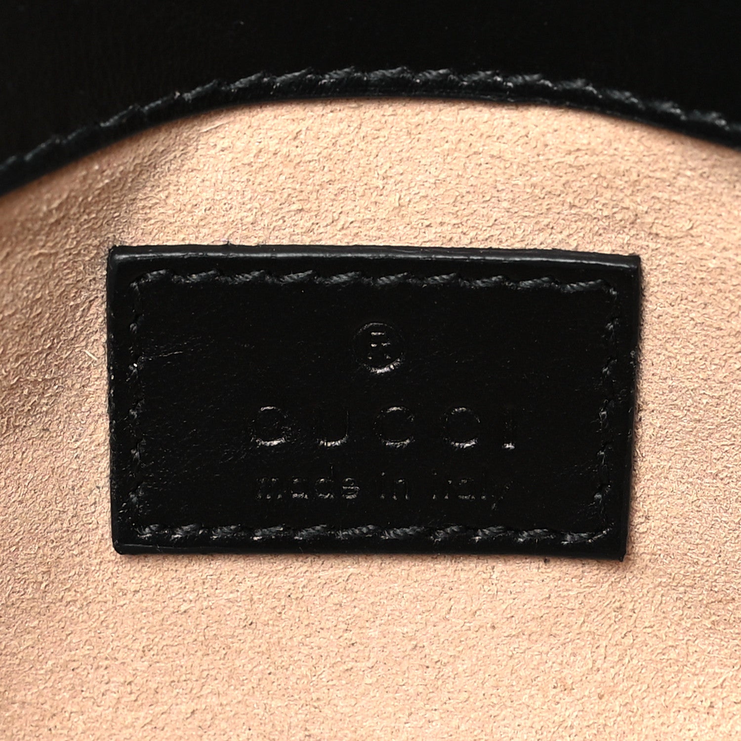 Gucci Calfskin Matelasse Monochrome GG Marmont Chain Belt Bag Black 6 of 10