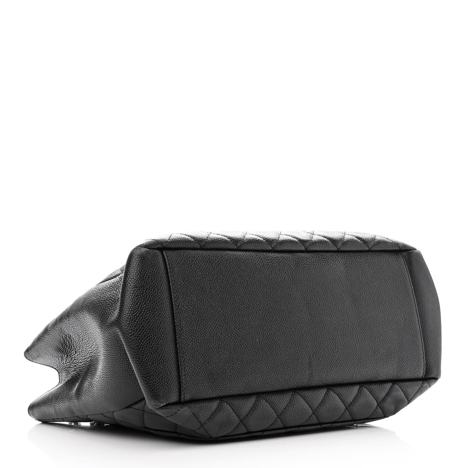 Chanel Caviar Quilted Grand Shopping Tote GST Black 4 of 11