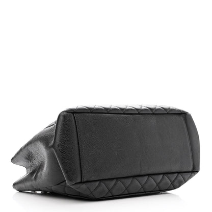 Chanel Caviar Quilted Grand Shopping Tote GST Black 4 of 11