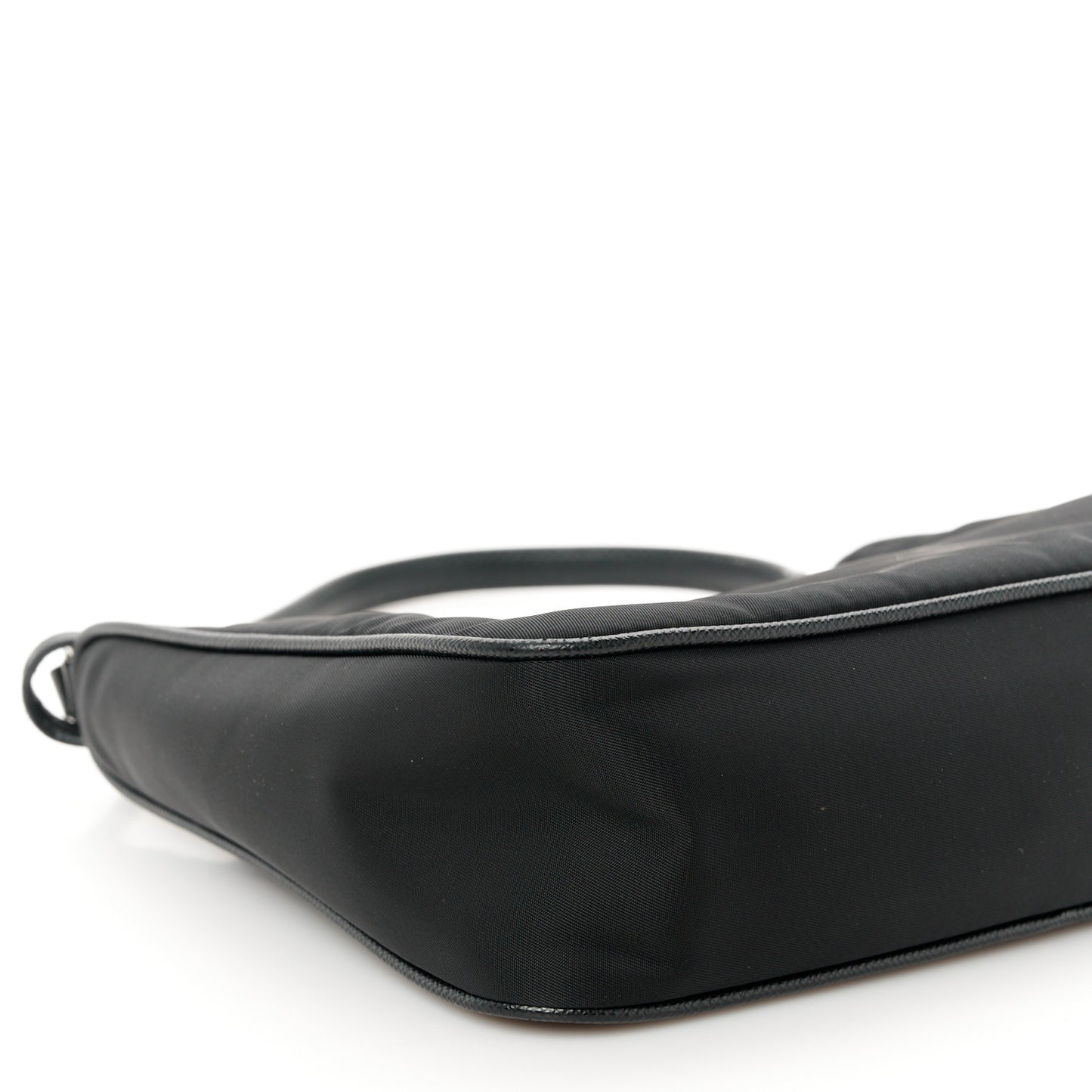 Tessuto Nylon Saffiano Mini Re-Edition 2005 Bag Black