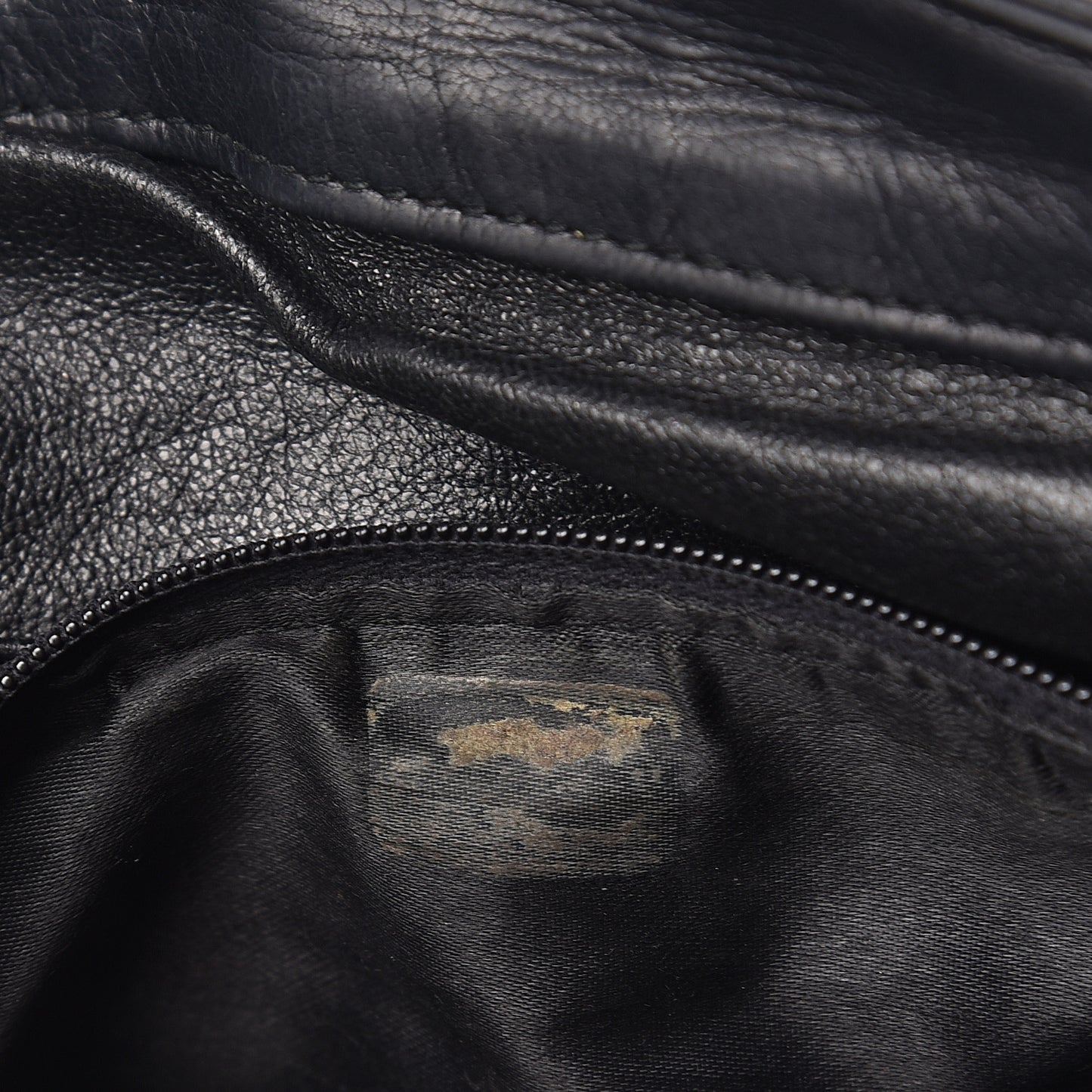Lambskin Quilted Flap Shoulder Bag Black
