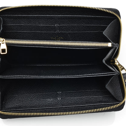 Louis Vuitton Empreinte Zippy Wallet Black 5 of 6