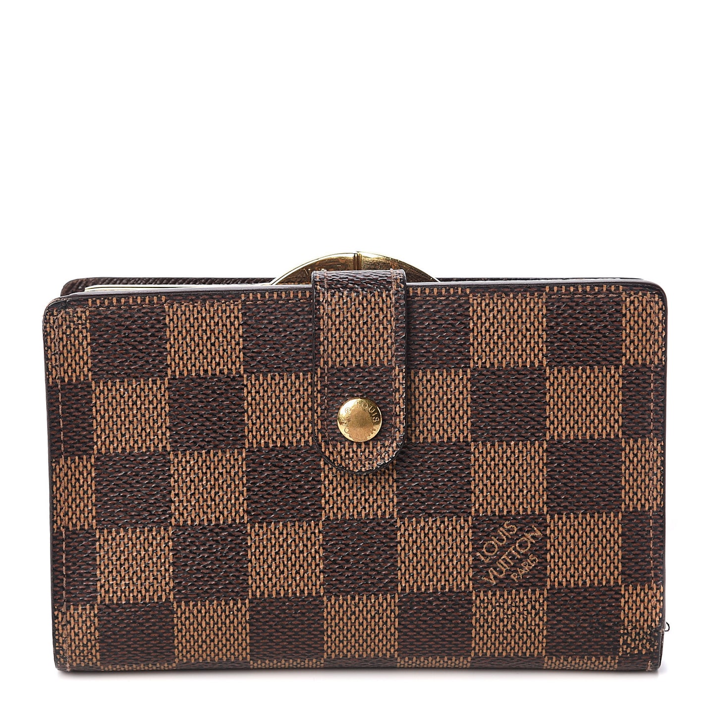 Damier Ebene French Purse Wallet