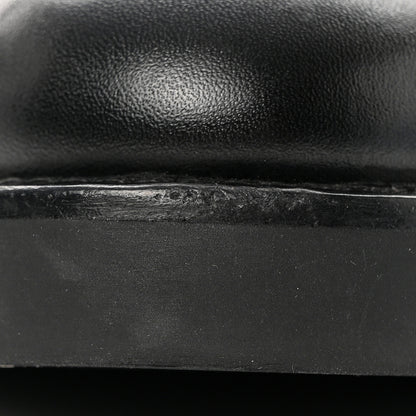 Louis Vuitton Calfskin Monogram Wonderland Flat Ranger Boots 39 Black 17 of 21