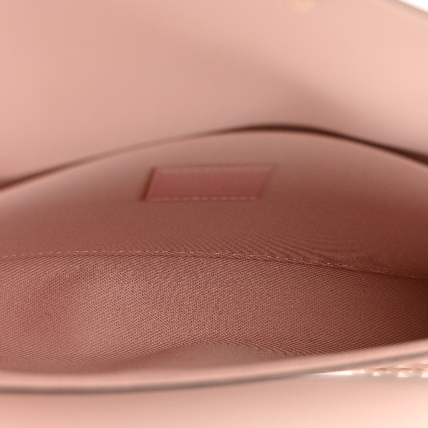 Louis Vuitton Vernis Felicie Chain Wallet Rose Ballerine 6 of 16