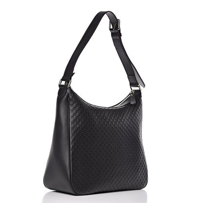 Gucci Microguccissima Shoulder Bag Black 3 of 10