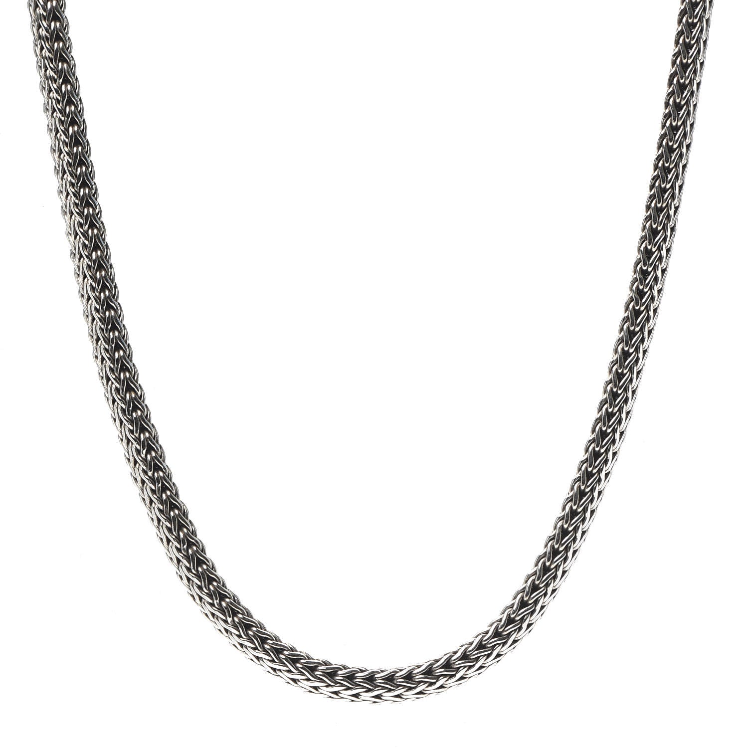 John Hardy Sterling Silver 6.5mm Classic Chain Necklace 1 of 5