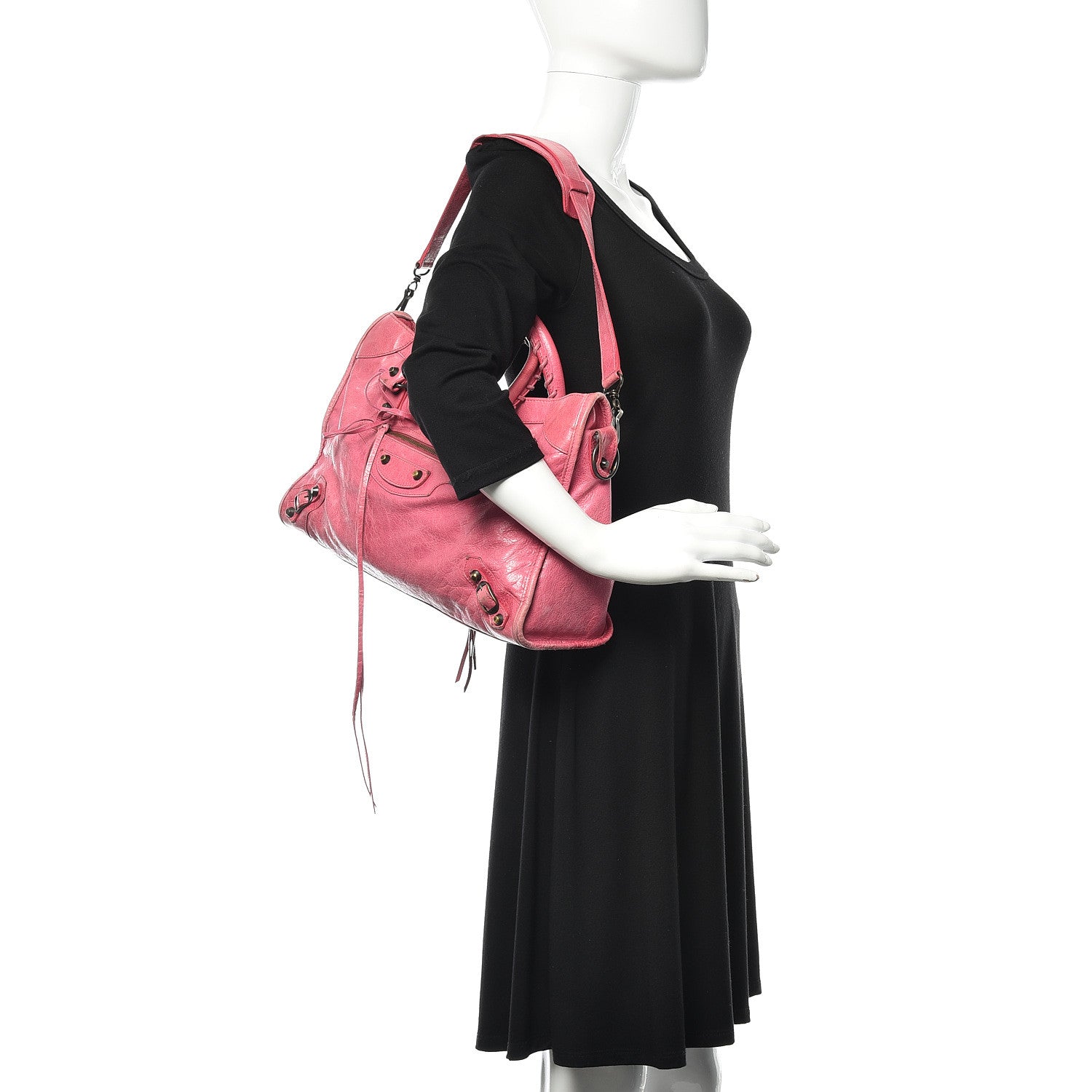Balenciaga Agneau Classic Hardware City Sorbet 2 of 21