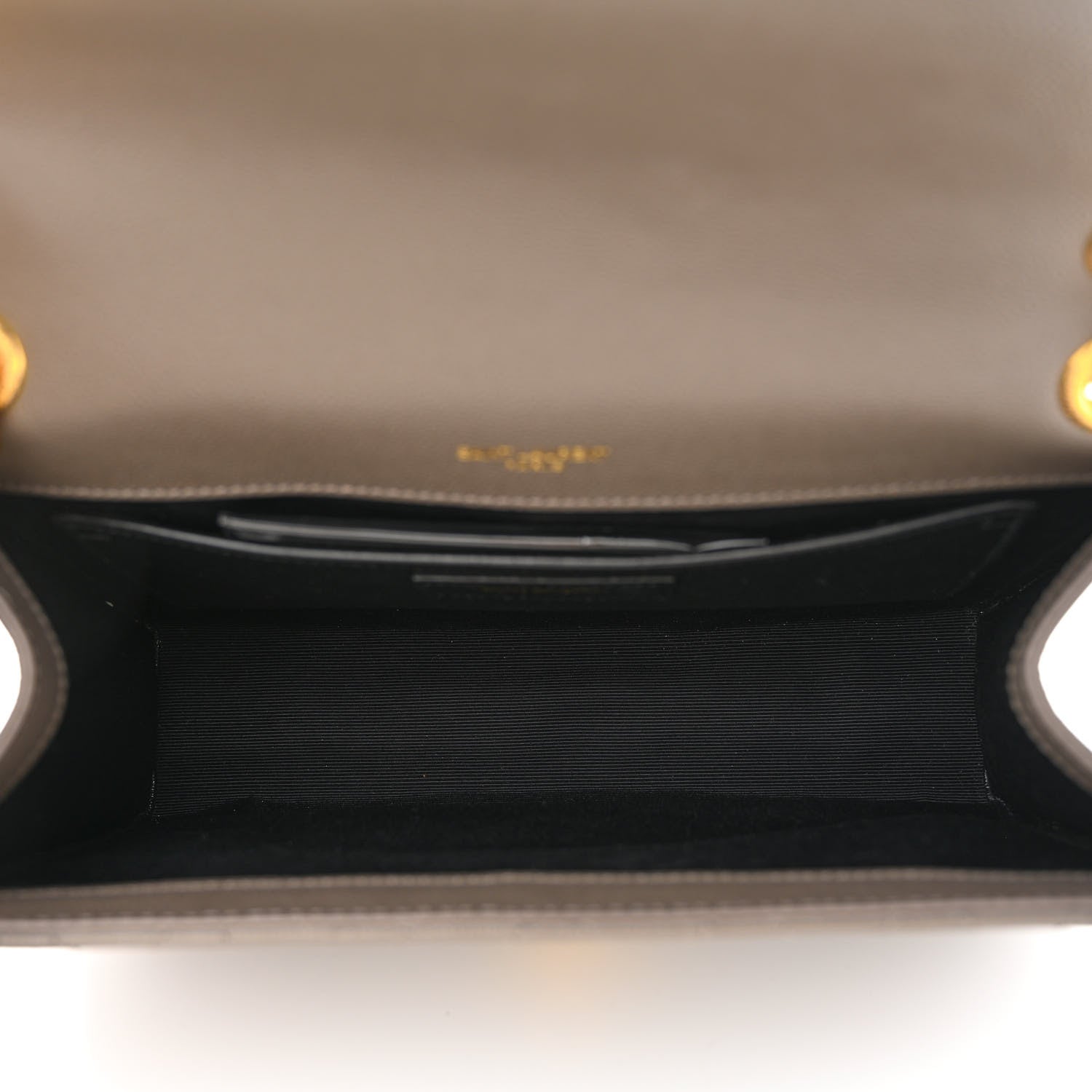 Saint Laurent Grain De Poudre Textured Mixed Matelasse Medium Triquilt Monogram Satchel Earth 5 of 16