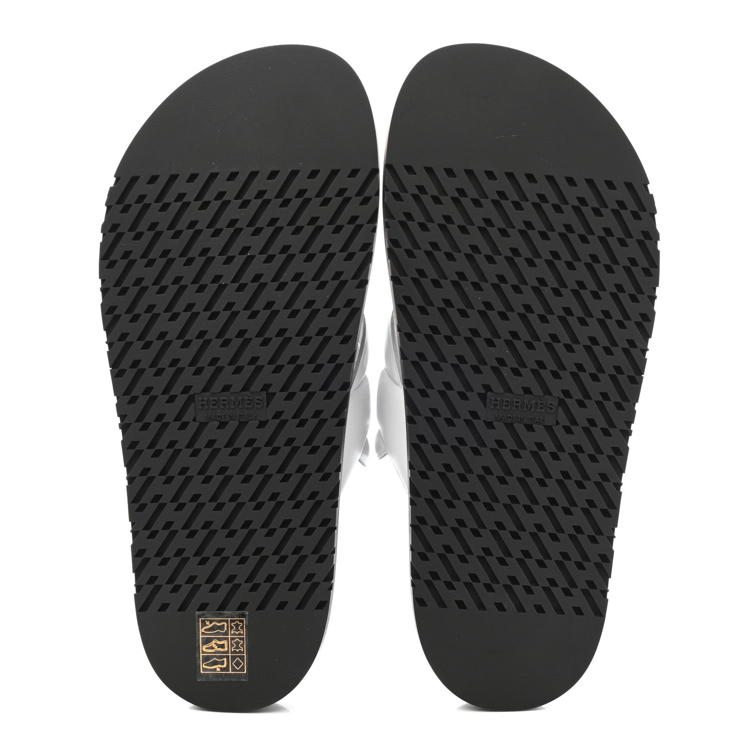 Hermes Nappa Extra Sandals 38.5 White 5 of 8