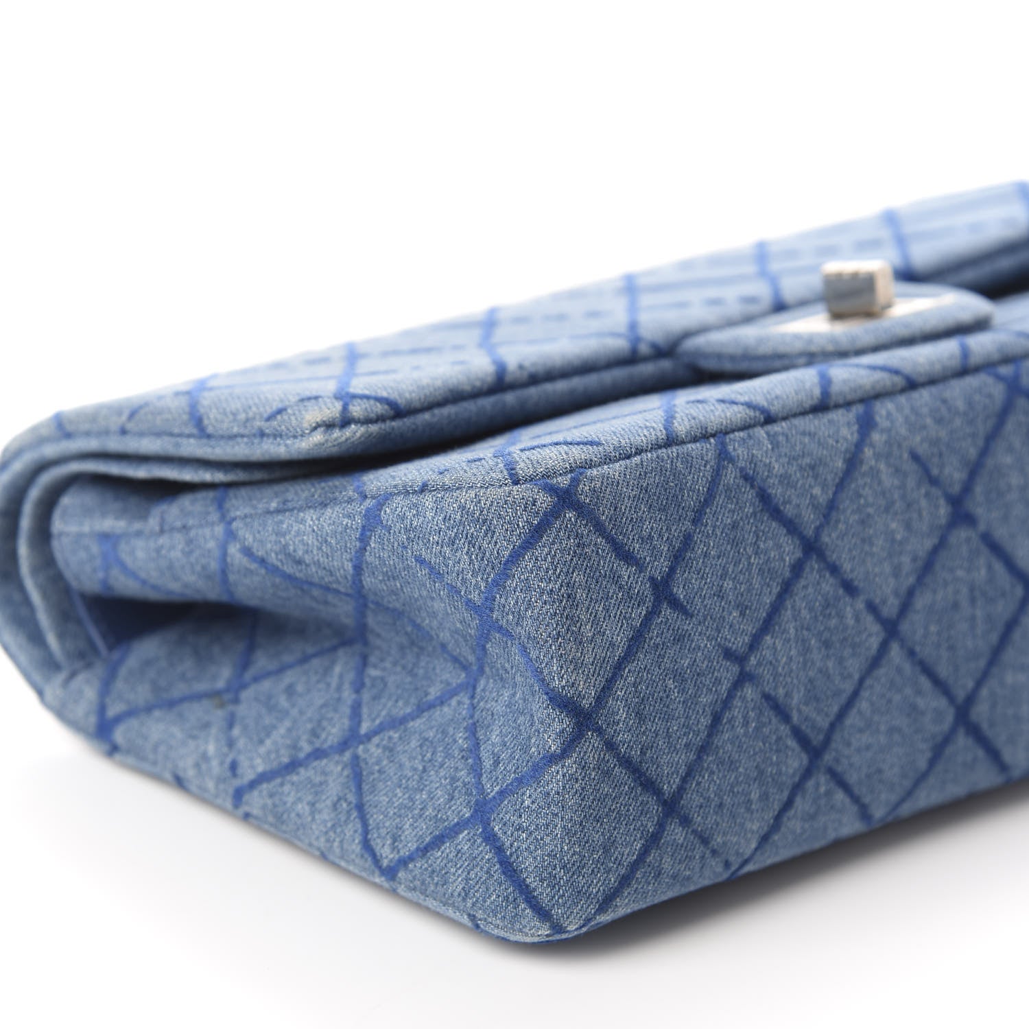 Chanel Denim 2.55 Reissue 225 Flap Blue 6 of 10