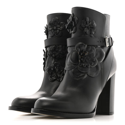 Valentino Garavani Calfskin Techno Couture Boots 38 Black 4 of 11