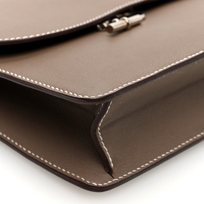 Hermes Swift Sac Catenina Etoupe 9 of 10