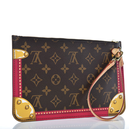 Louis Vuitton Monogram Summer Trunks MM GM Pochette 3 of 8