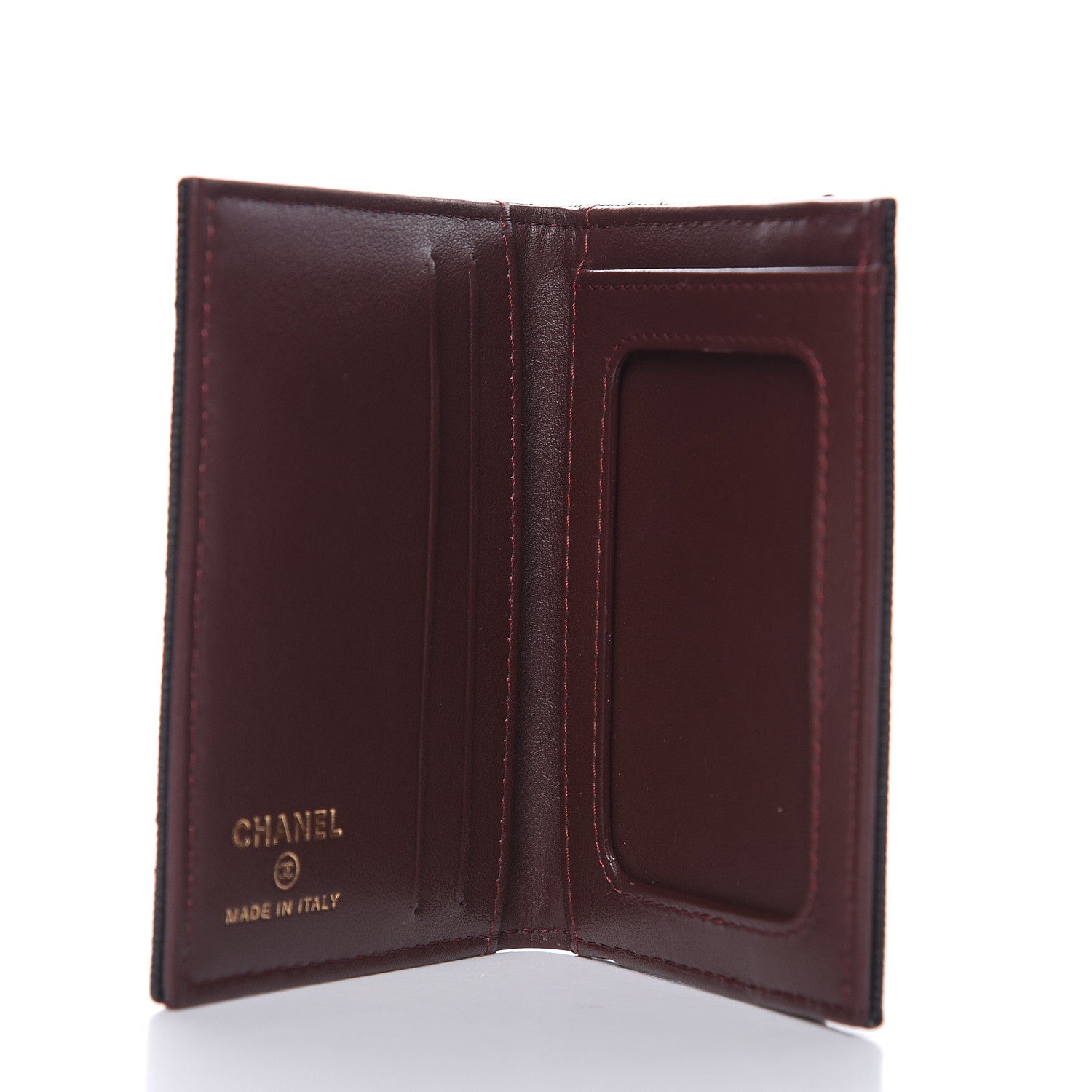 Chanel Caviar Quilted Card Holder Wallet Black 5 of 8