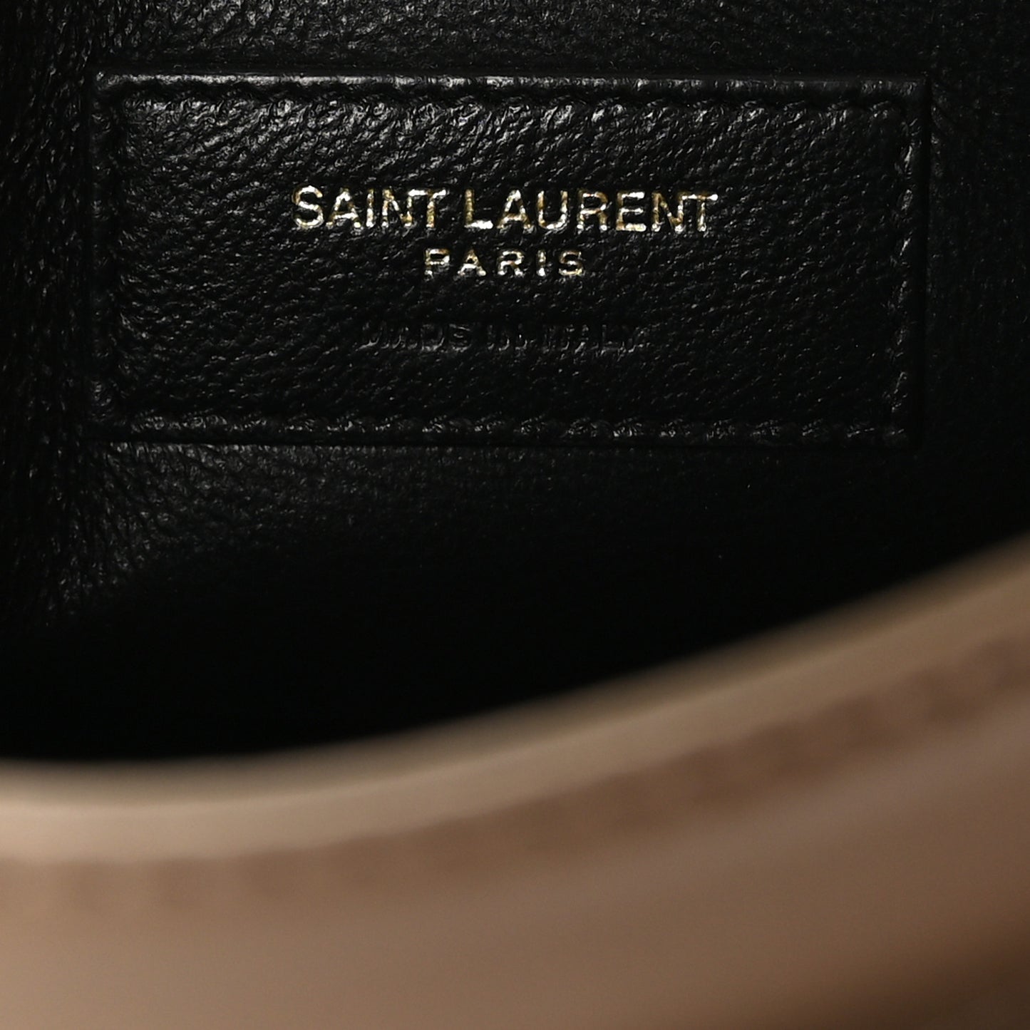 Lambskin Matelasse Monogram Baby Niki Chain Satchel Dark Beige