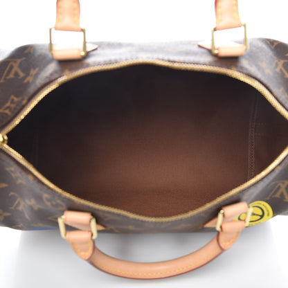 Louis Vuitton Monogram World Tour Speedy Bandouliere 30 6 of 8