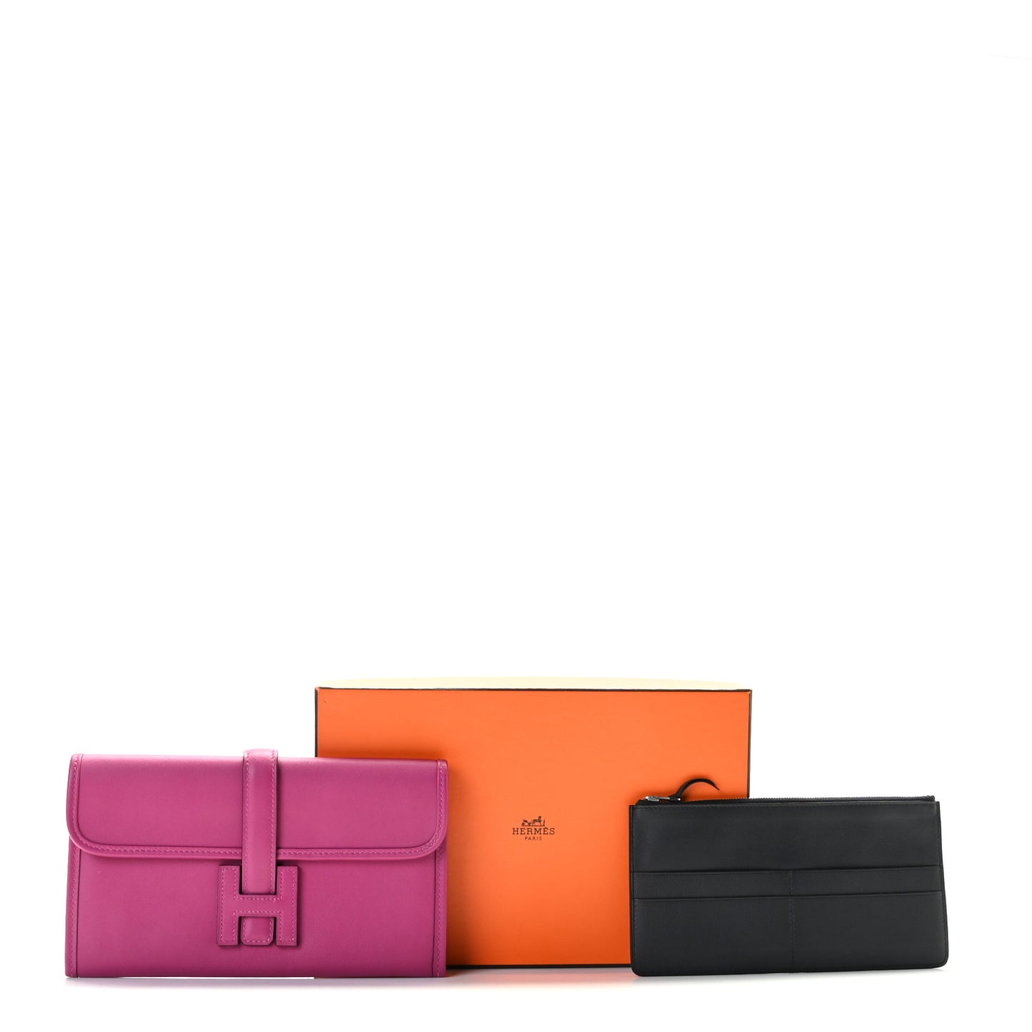 Swift Jige Duo Clutch Rose Pourpre Black