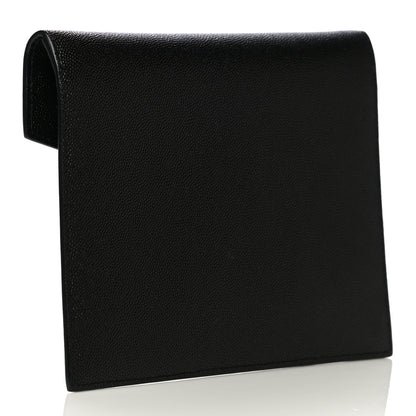 Saint Laurent Grain De Poudre Uptown Baby Pouch Black 3 of 10