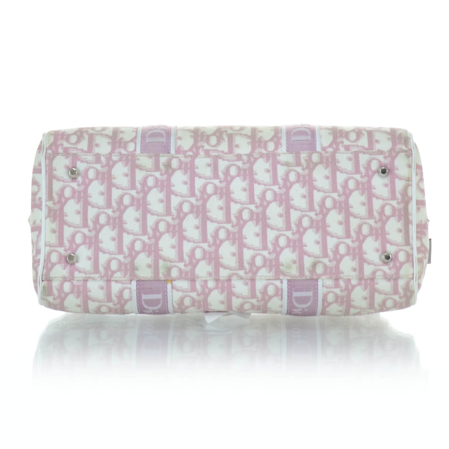 Monogram Girly Boston Pink