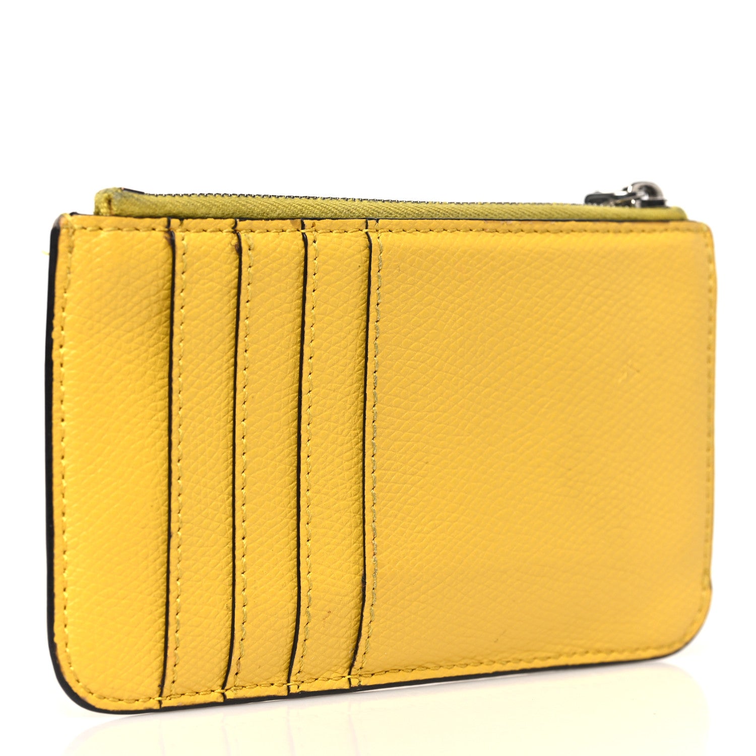 Fendi Vitello Cruise F is Fendi Zip Card Holder Sunflower 3 of 8