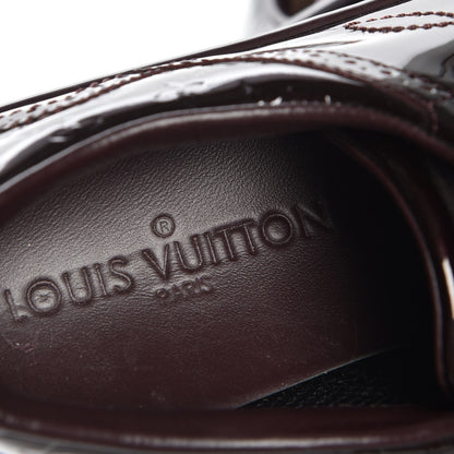 Louis Vuitton Patent Calfskin Sneaker 37.5 Amarante 5 of 8
