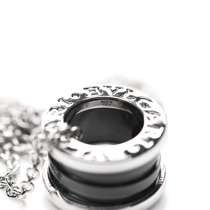 Bulgari Sterling Silver Ceramic Save The Children Pendant Necklace 6 of 9