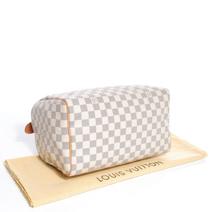 Louis Vuitton Damier Azur Speedy 30 4 of 7
