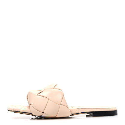 Bottega Veneta Nappa Maxi Intrecciato Lido Flat Sandals 40 Bandage 1 of 9