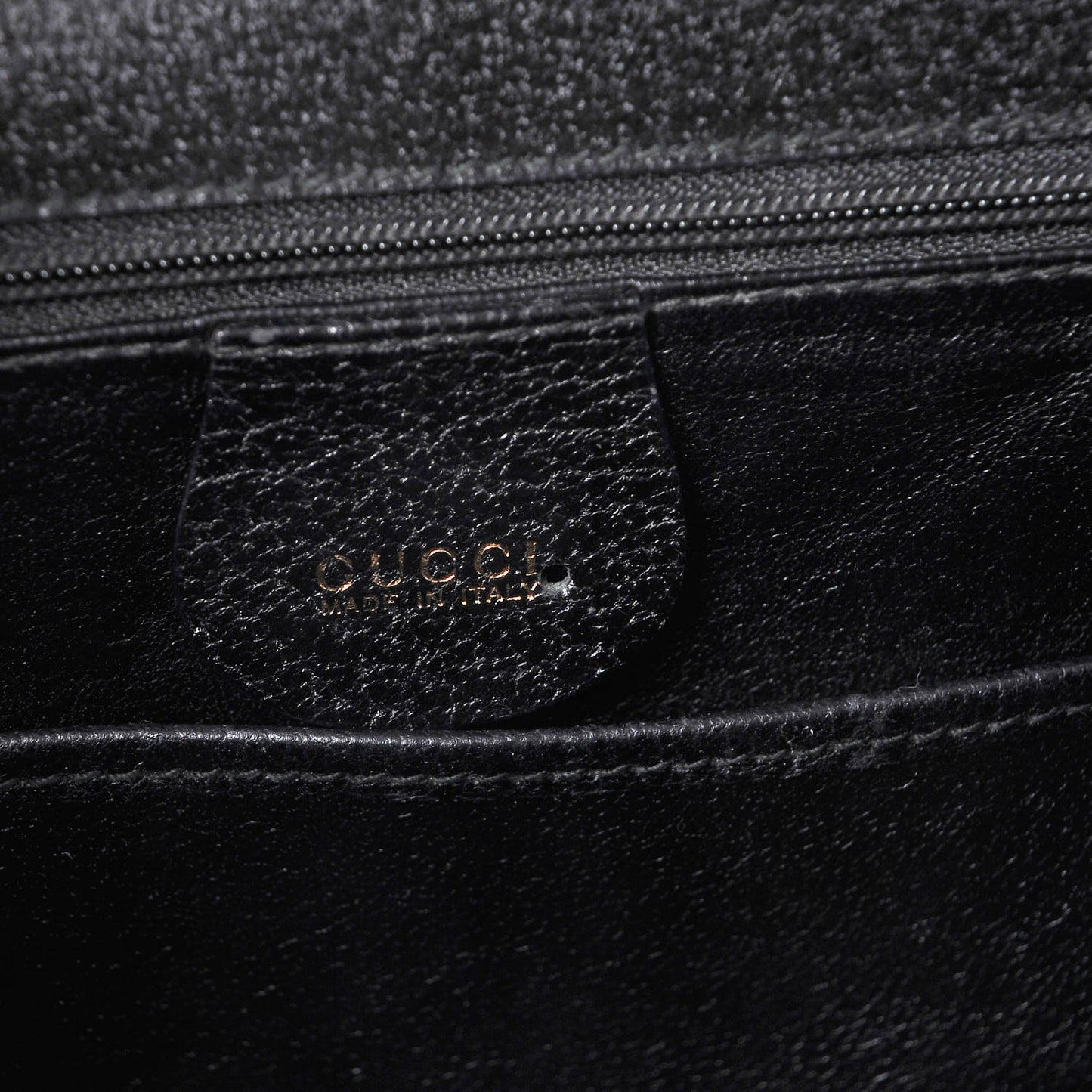 Calfskin Bamboo Small Top Handle Bag Black