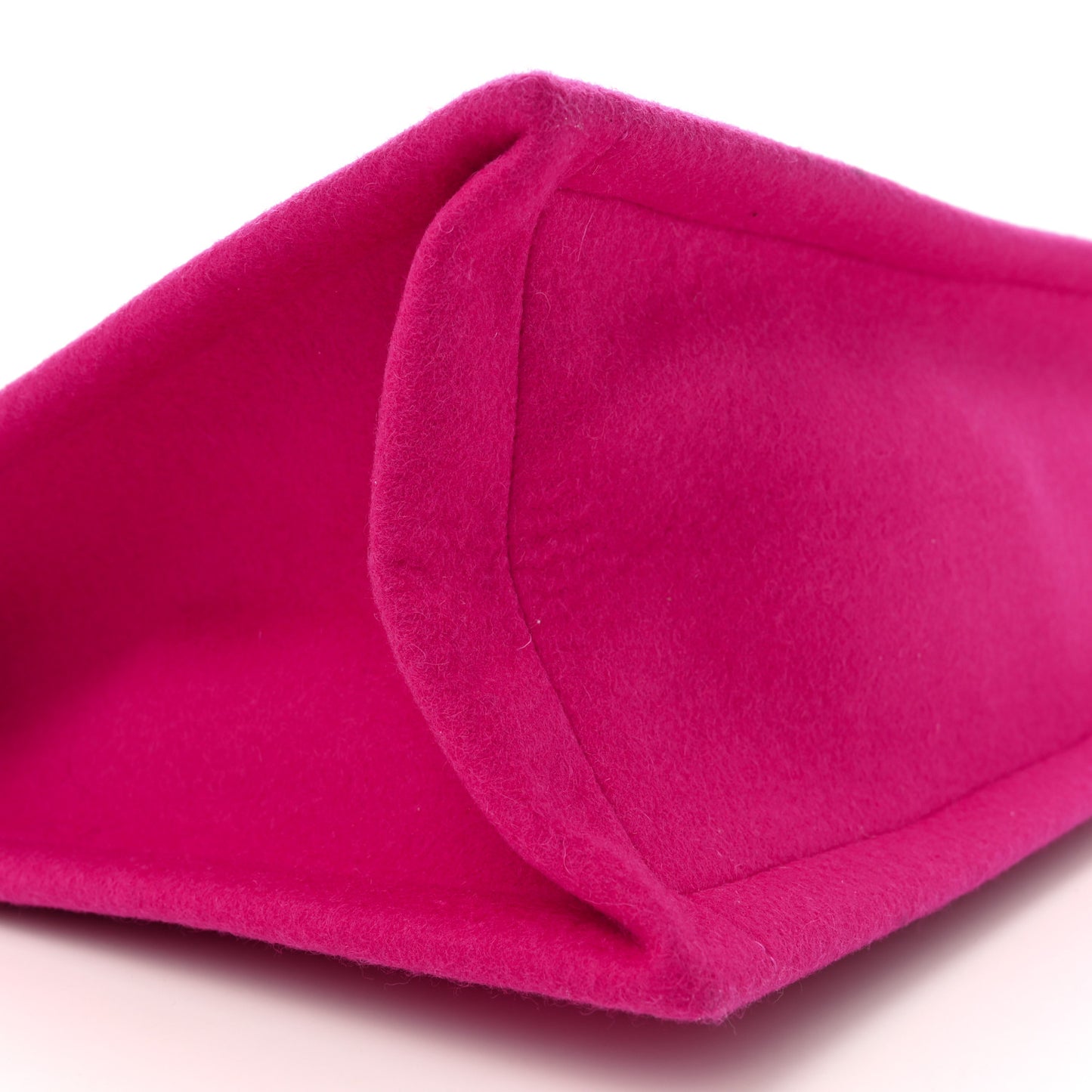 Wool Rive Gauche Tote Fuchsia