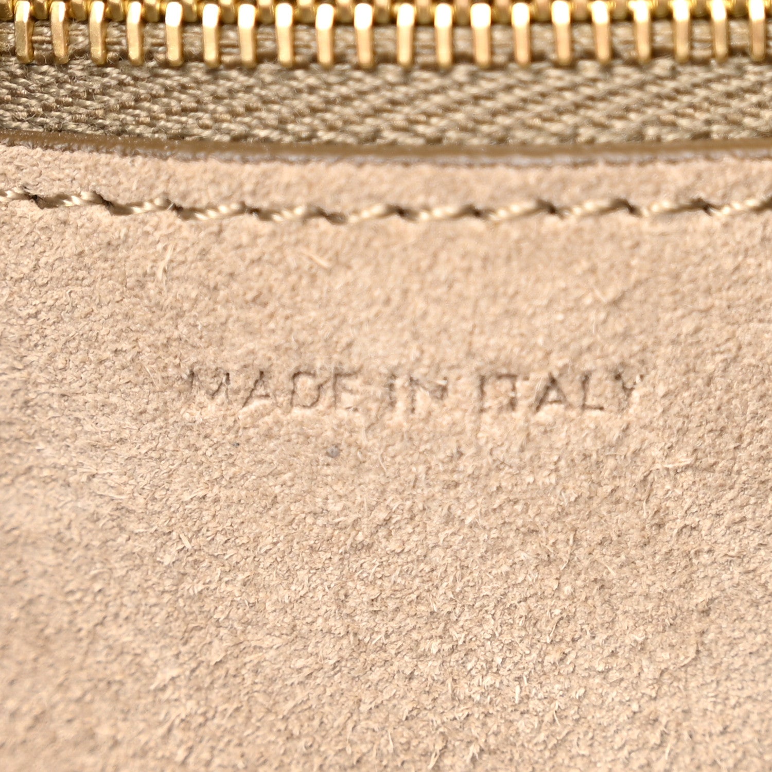Celine Soft Grained Calfskin Small Sangle Bucket Bag Taupe 7 of 11