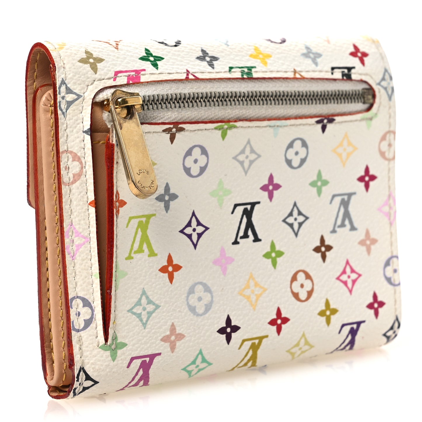 Monogram Multicolor Koala Wallet White