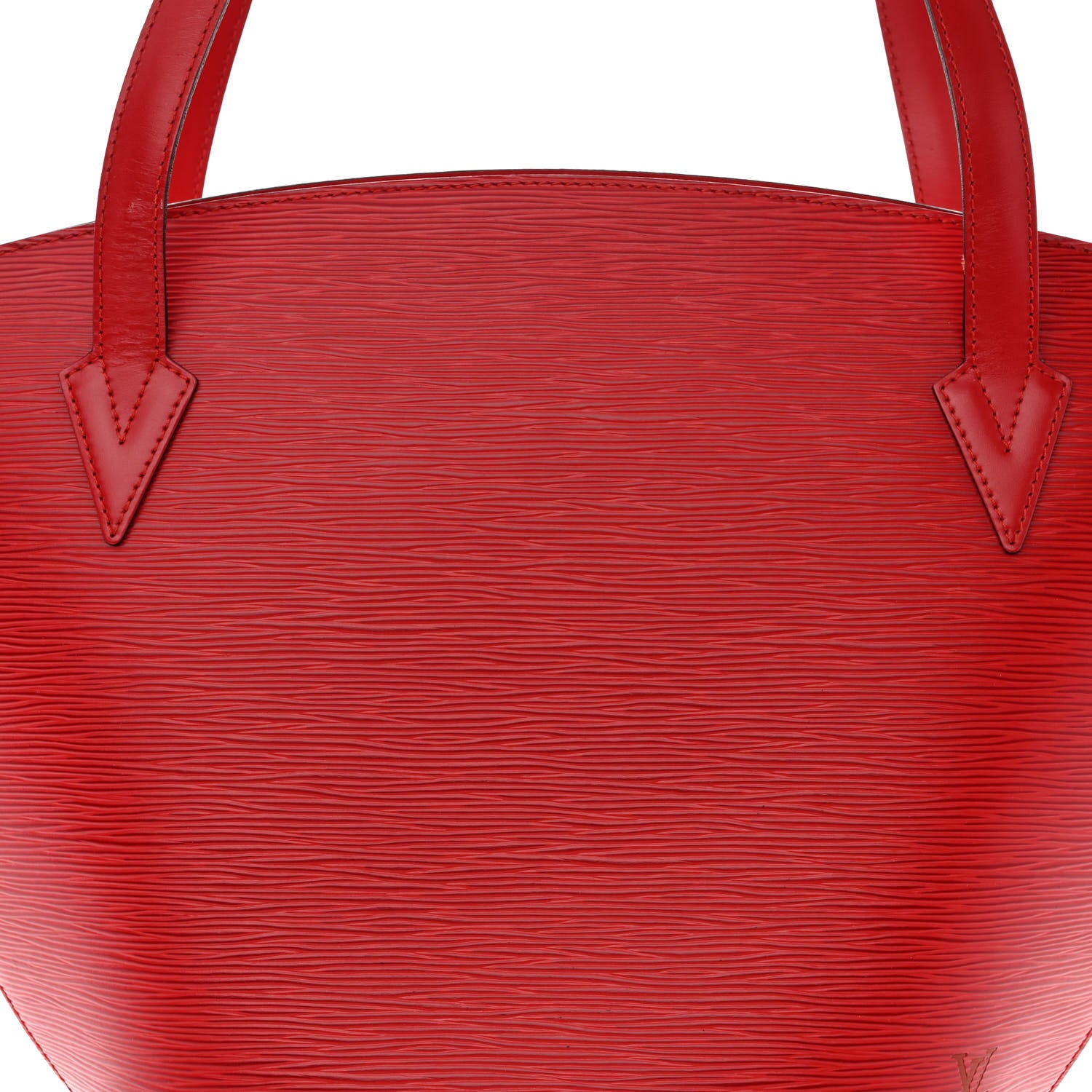 Louis Vuitton Epi Saint Jacques GM Castillan Red 8 of 14