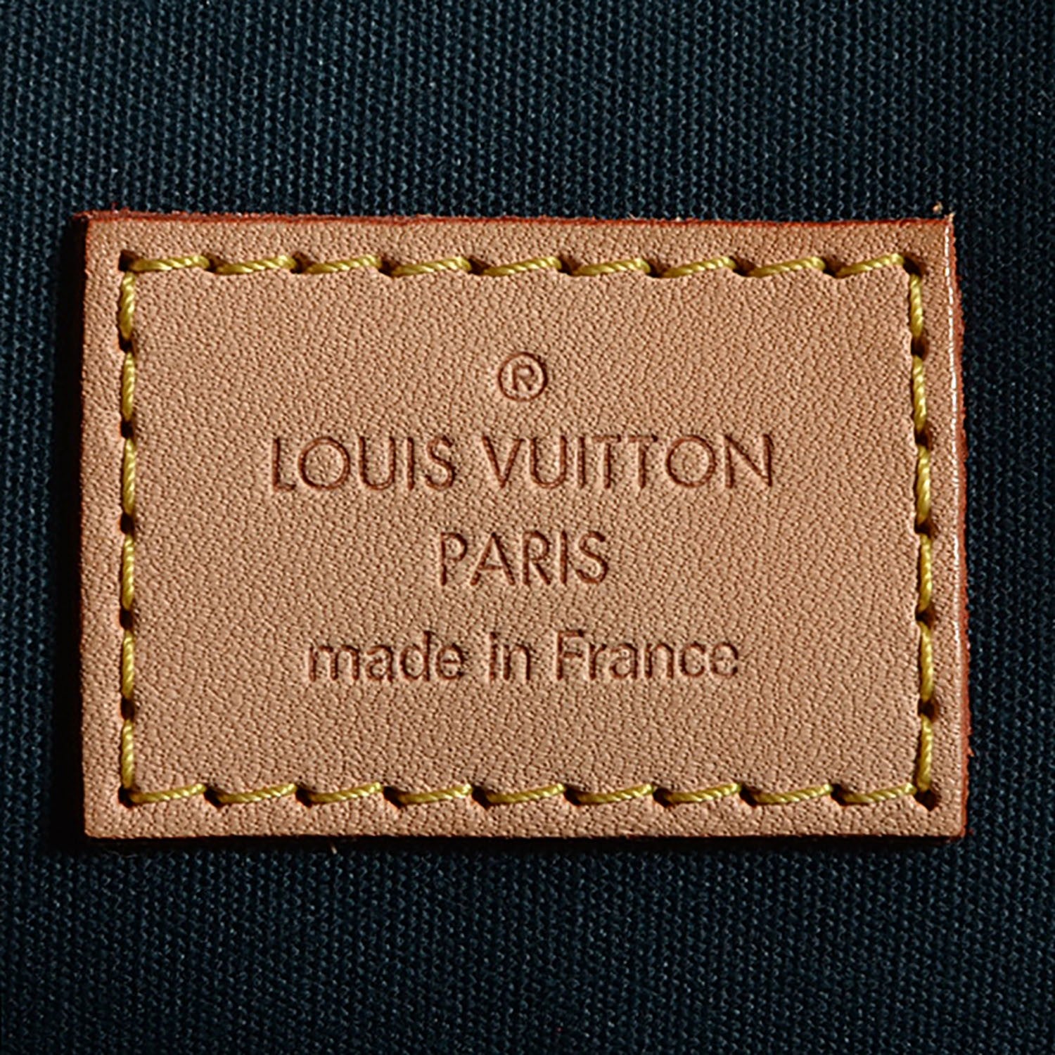 Louis Vuitton Vernis Alma GM Blue Nuit 6 of 7