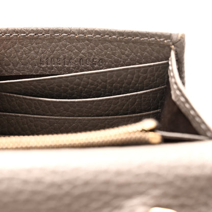 Gucci Dollar Calfskin Interlocking G Chain Wallet Loess 7 of 10
