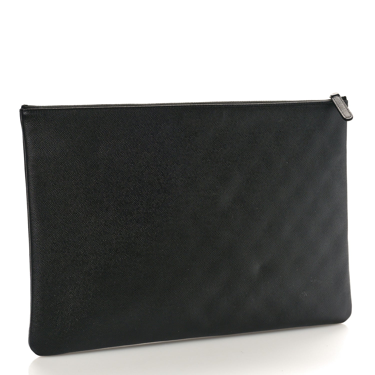 Chanel Caviar Studded Medium Deauville Pouch Black 3 of 9