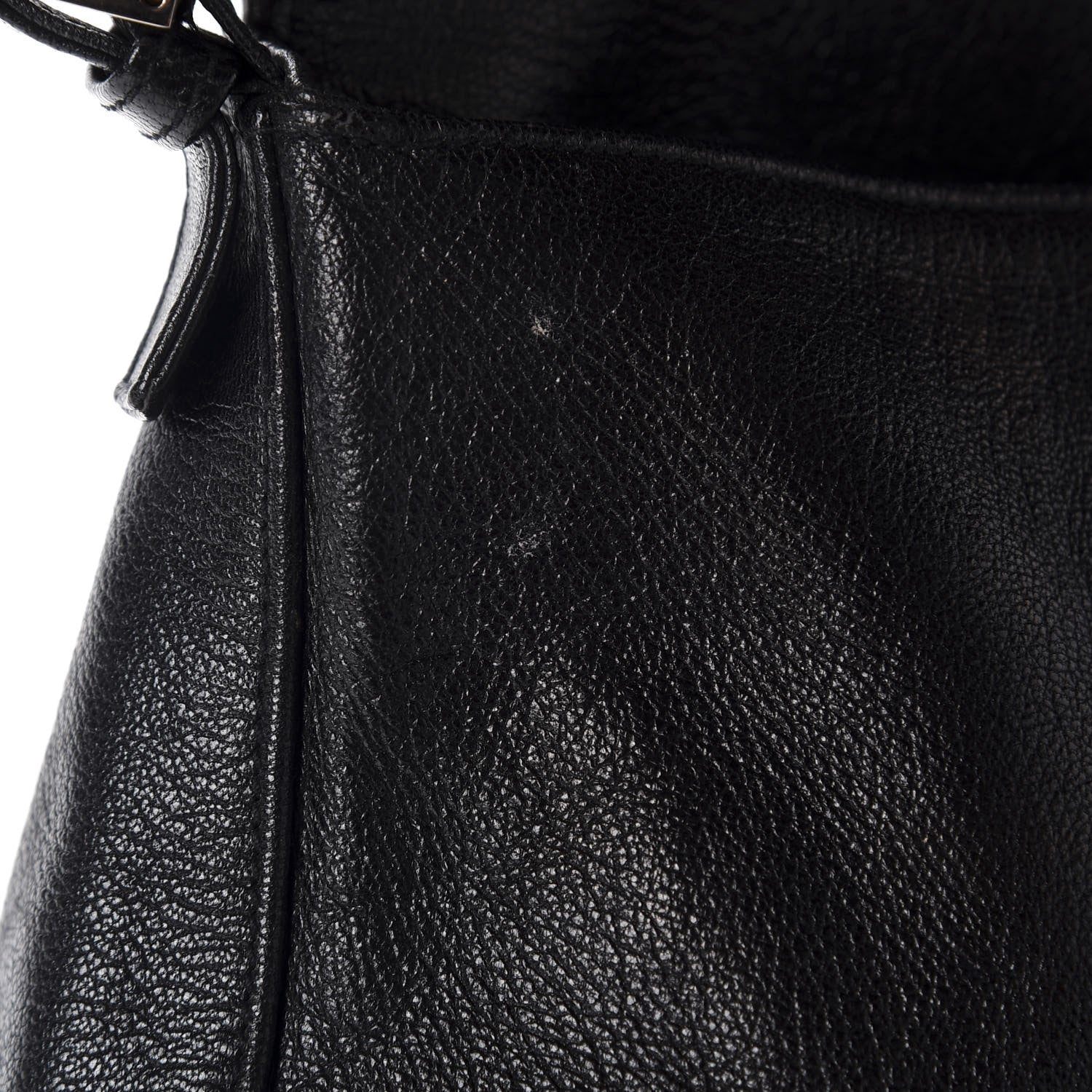 Fendi Calfskin Big Forever Mama Baguette Black 10 of 11