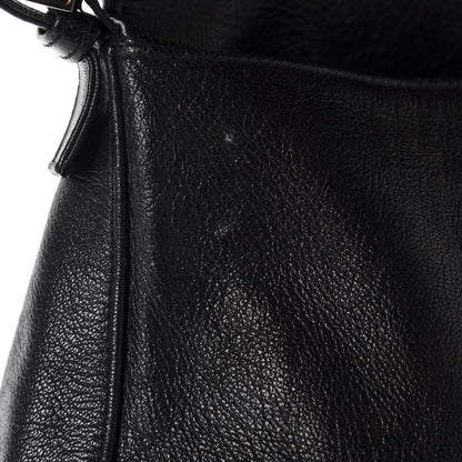 Fendi Calfskin Big Forever Mama Baguette Black 10 of 11