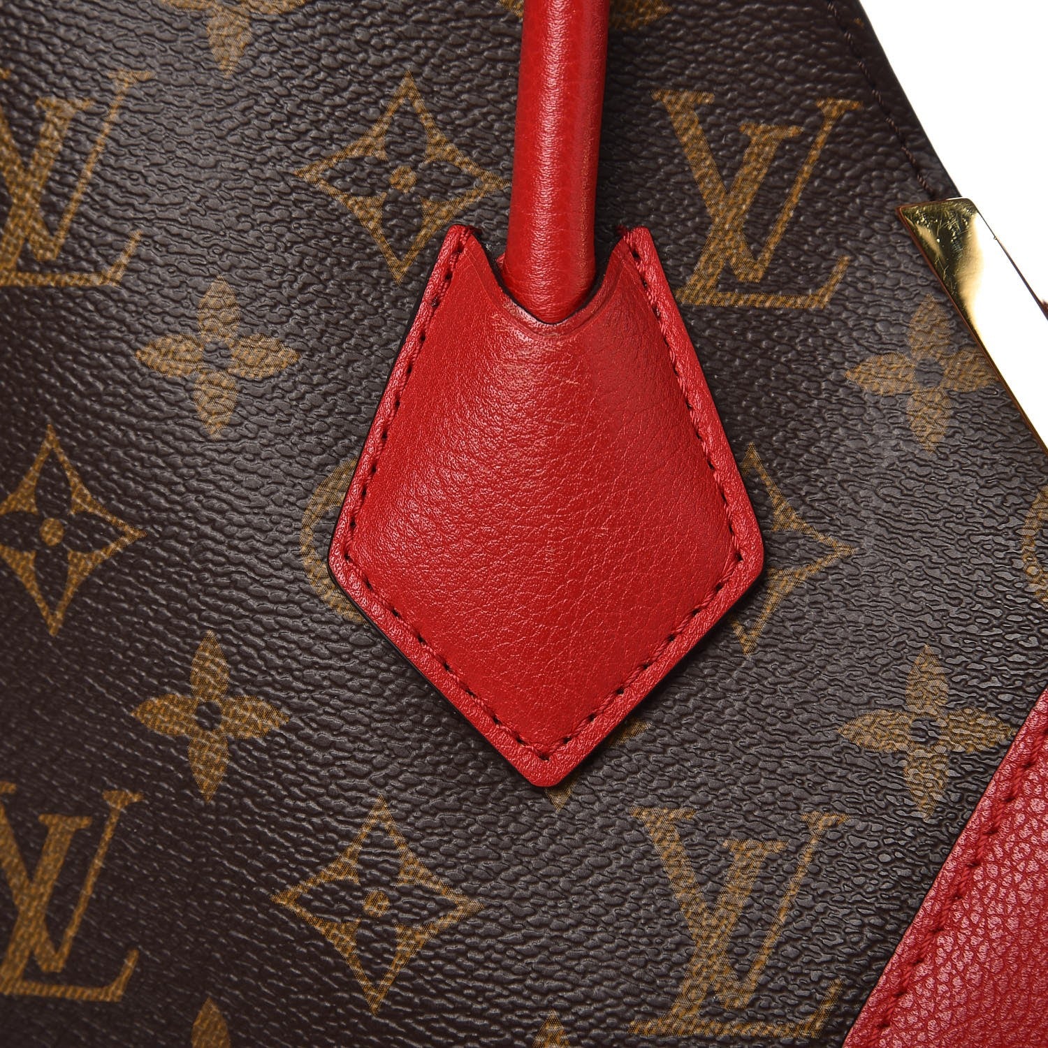 Louis Vuitton Calfskin Monogram Kimono Tote Cherry 10 of 11