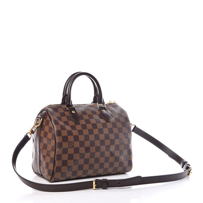 Louis Vuitton Damier Ebene Speedy Bandouliere 25 3 of 8