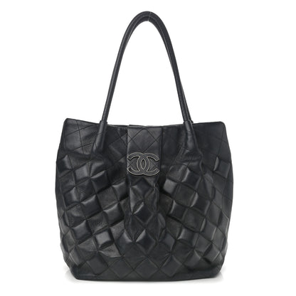 Chanel Calfskin Sloane Square Tote Black 1 of 14