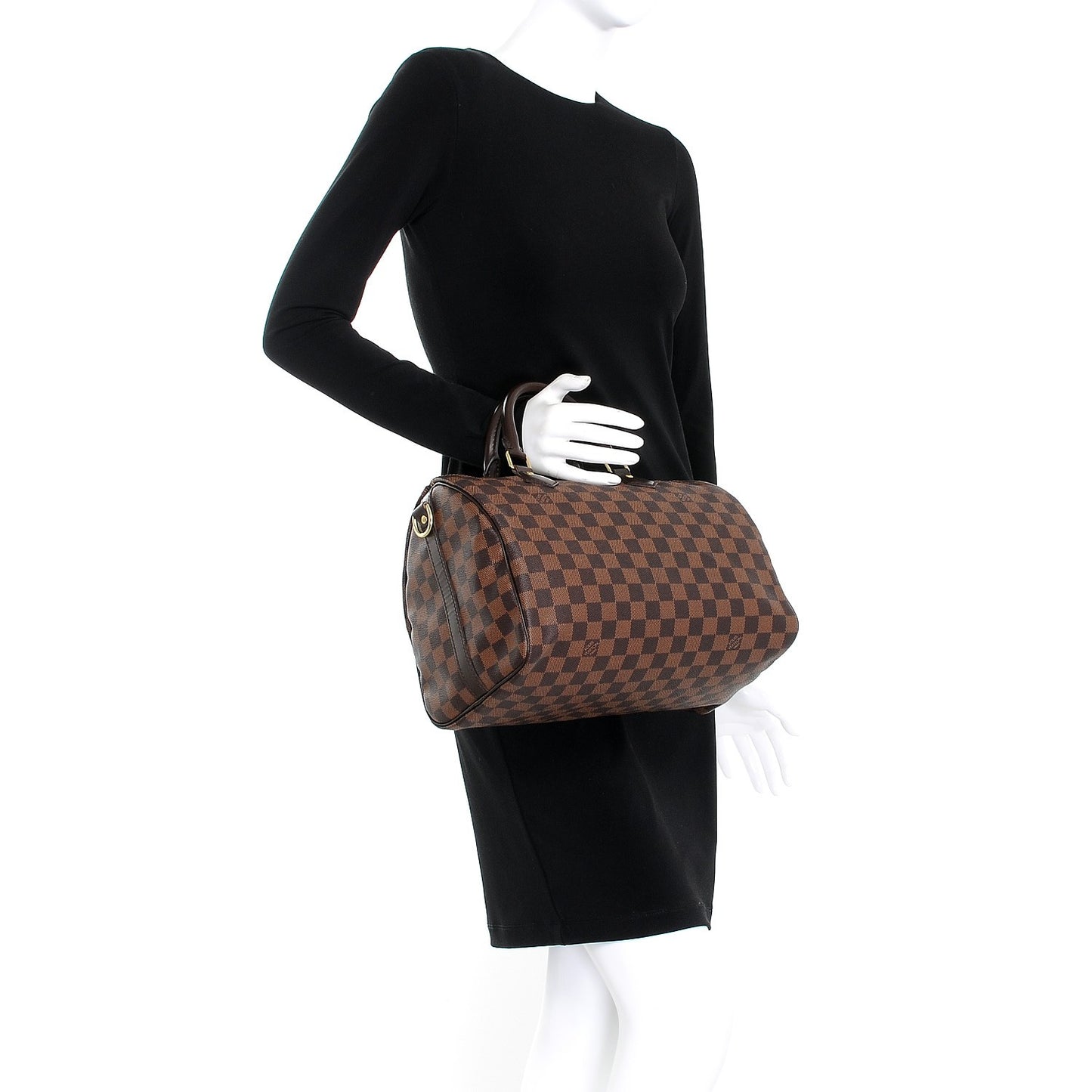 Damier Ebene Speedy Bandouliere 30