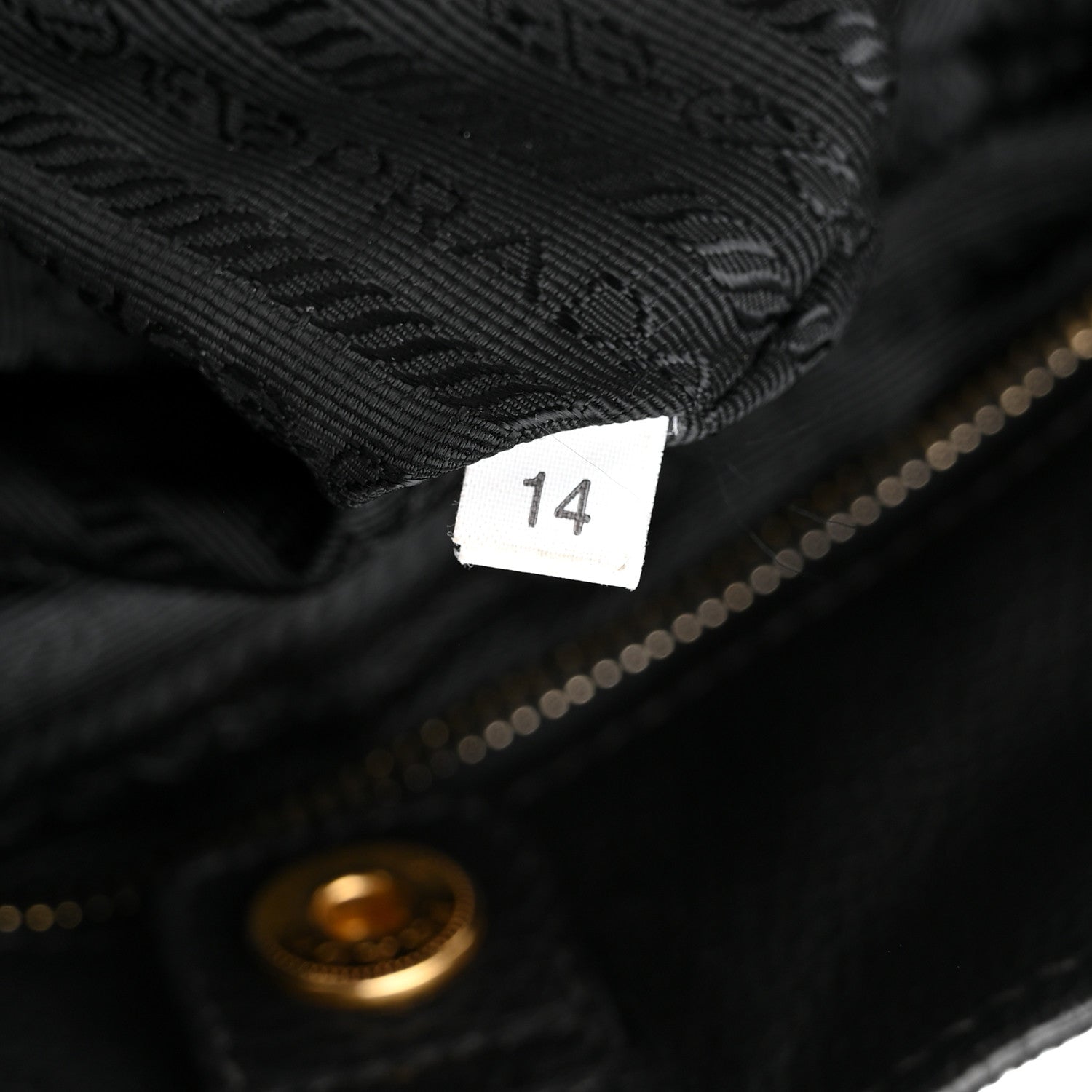 Prada Vitello Daino Shoulder Bag Black 8 of 18