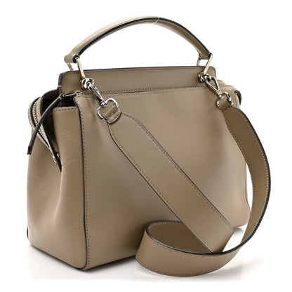 Fendi Vitello Baltico Dolce DotCom Satchel Tortora Papavero 3 of 15