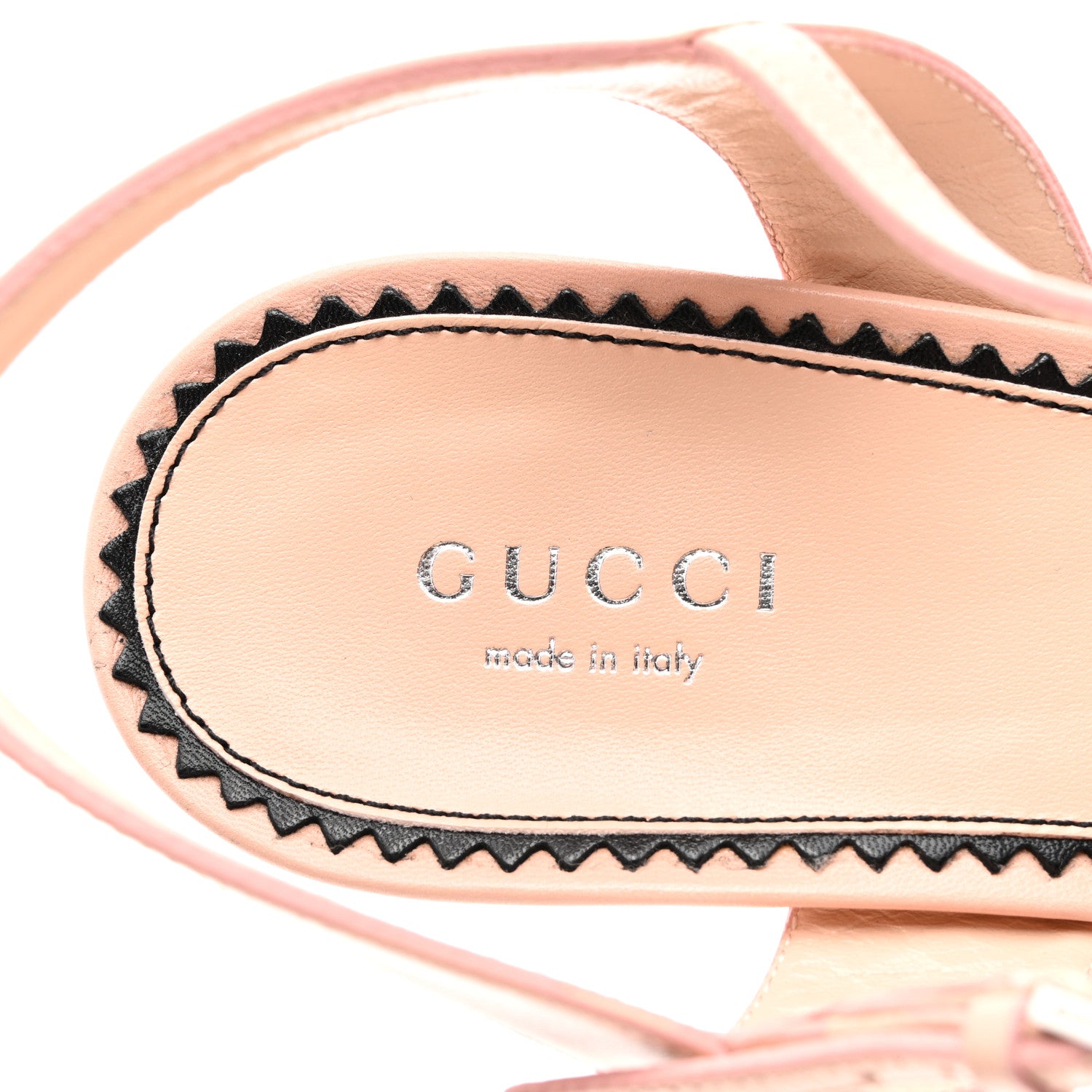 Gucci Malaga Kid Interlocking G Studs 155mm Platform Sandals 40 Perfect Pink 7 of 8